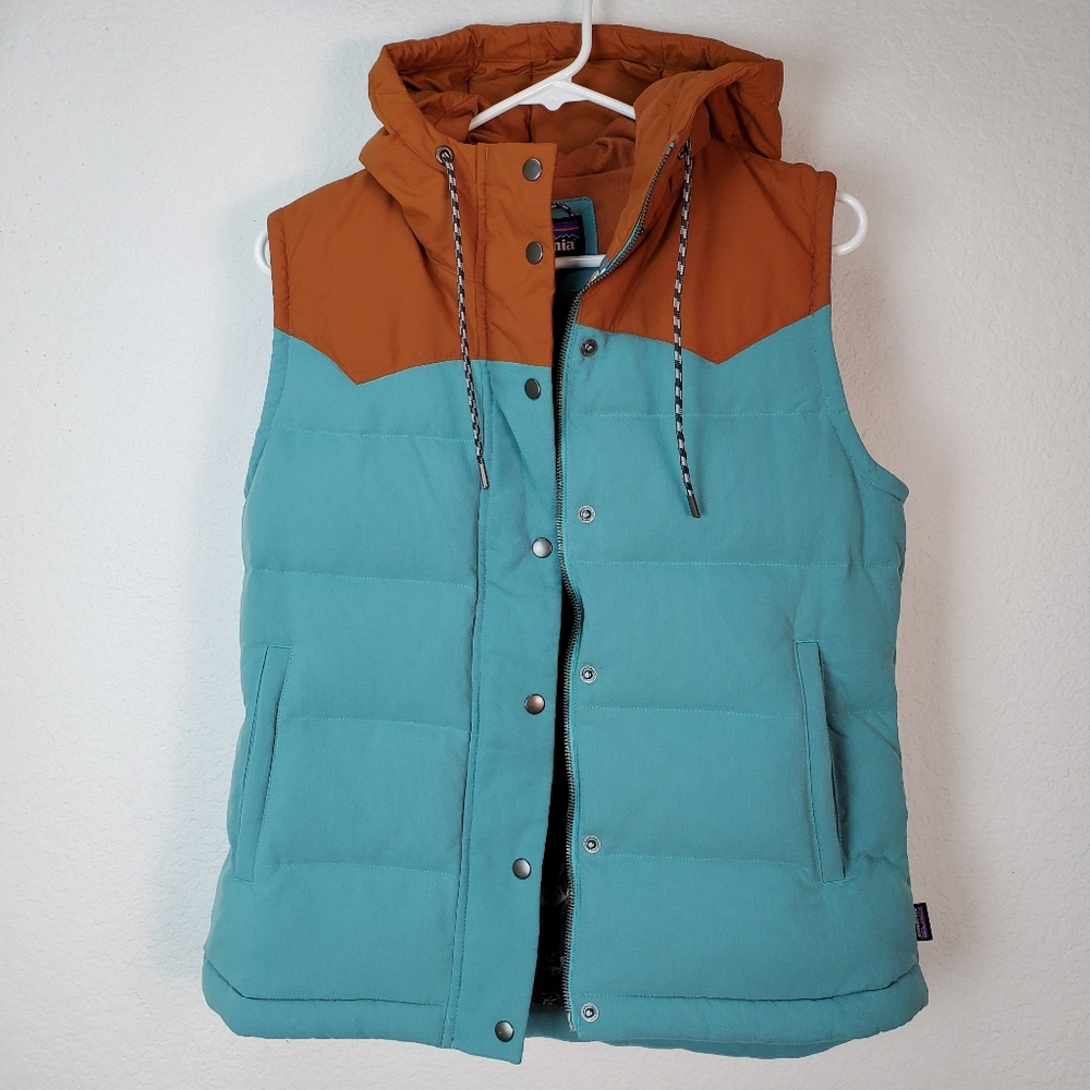PATAGONIA Bivy Quilted Hooded Puffer Vest - Picture 1 of 7